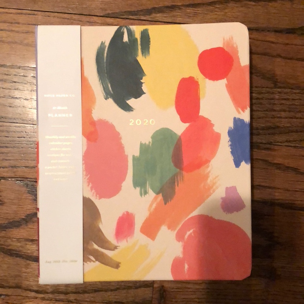 NWT rifle paper day planner